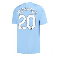 Fotballdrakt Herre Manchester City Bernardo Silva #20 Hjemmedrakt 2023-24 Kortermet